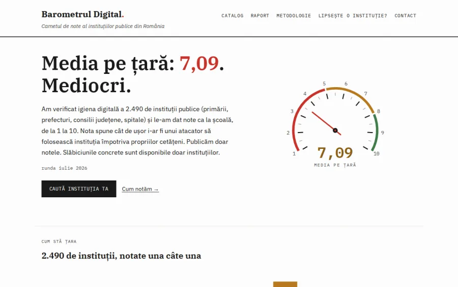 Barometrul Digital Screenshot