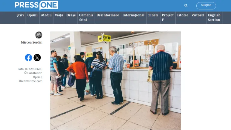 Articol PressOne despre relația dintre cetățean și stat